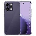 Калъф за Oppo Reno14 Pro - Techsuit - Shockproof Clear Silicone - Опушено Черен