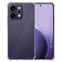Калъф за Oppo Reno14 Pro - Techsuit - Shockproof Clear Silicone - Опушено Черен