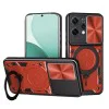 Калъф за Oppo Reno14 - Techsuit - CamGuard Pro - Червен