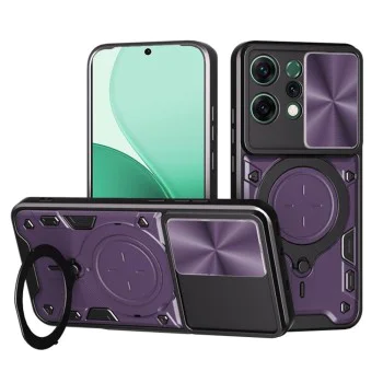 Калъф за Oppo Reno14 - Techsuit - CamGuard Pro - Лилав