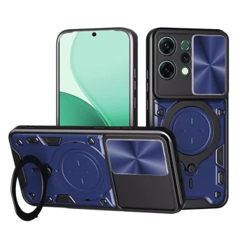 Калъф за Oppo Reno14 - Techsuit - CamGuard Pro - Син