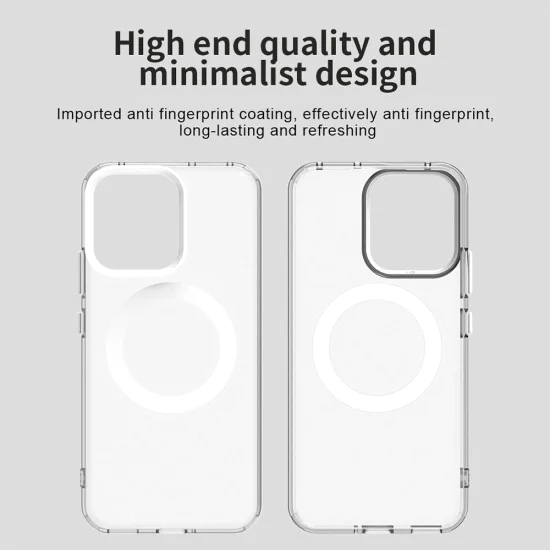 Калъф за Oppo Reno14 - Techsuit CandyCase MagSafe - Бял