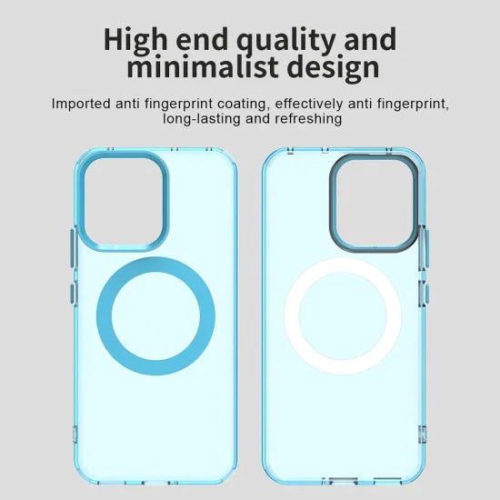 Калъф за Oppo Reno14 - Techsuit CandyCase MagSafe - Син