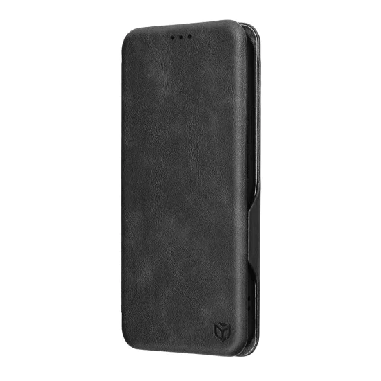 Калъф за Oppo Reno14 - Techsuit Safe Wallet Plus - Черно