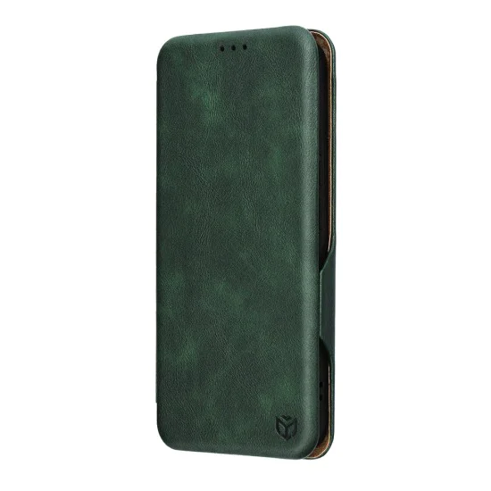 Калъф за Oppo Reno14 - Techsuit Safe Wallet Plus - Зелено