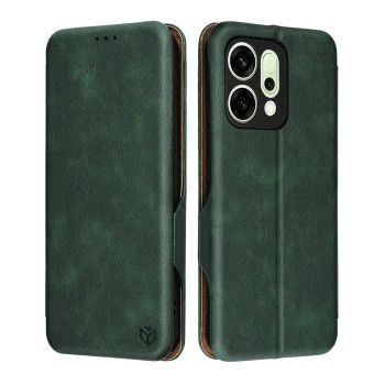 Калъф за Oppo Reno14 - Techsuit Safe Wallet Plus - Зелено