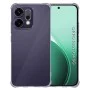 Калъф за Oppo Reno14 - Techsuit - Shockproof Clear Silicone - Опушено Черен