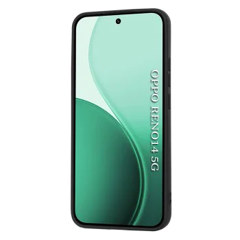 Калъф за Oppo Reno14 - Techsuit SoftFlex - Черно