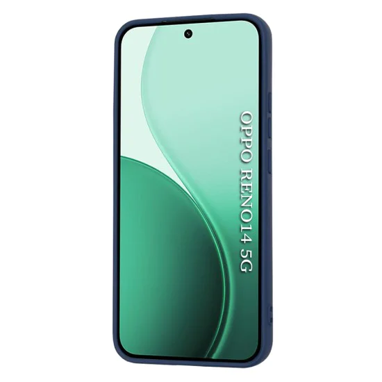 Калъф за Oppo Reno14 - Techsuit SoftFlex - Тъмносин