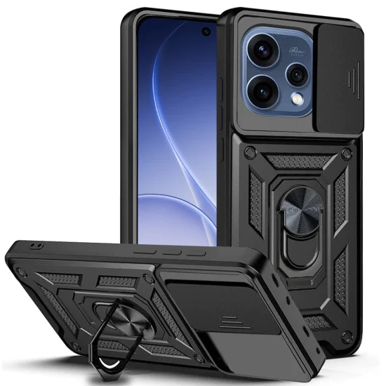 Калъф за Oppo Reno15 - CamShield Series - Techsuit - Черен