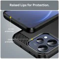 Калъф за Oppo Reno15 - Carbon Silicone - Techsuit - Черен