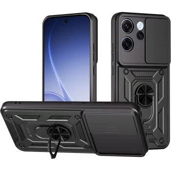 Калъф за Oppo Reno15 F / Reno15 FS 5G - CamShield Series - Techsuit - Черен