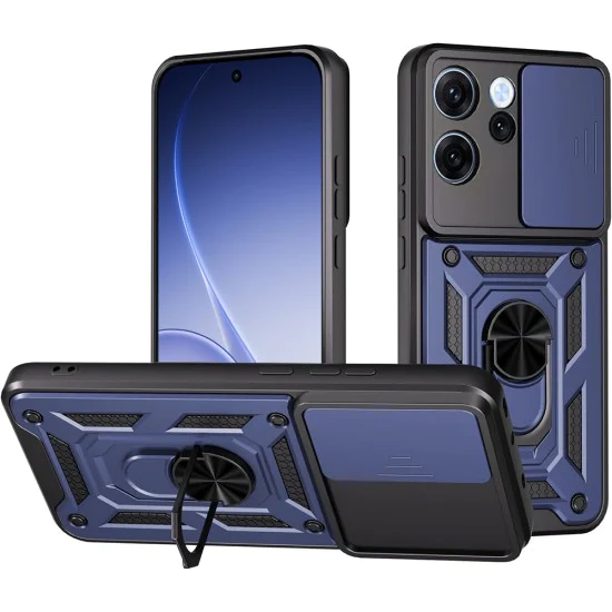 Калъф за Oppo Reno15 F / Reno15 FS 5G - CamShield Series - Techsuit - Син