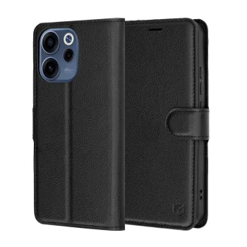 Калъф за Oppo Reno15 F / Reno15 FS 5G - Leather Folio - Techsuit - Черен