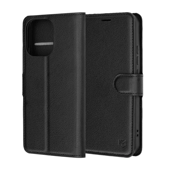 Калъф за Oppo Reno15 F / Reno15 FS 5G - Leather Folio - Techsuit - Черен
