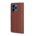 Калъф за Oppo Reno15 F / Reno15 FS 5G - Leather Folio - Techsuit - Кафяв