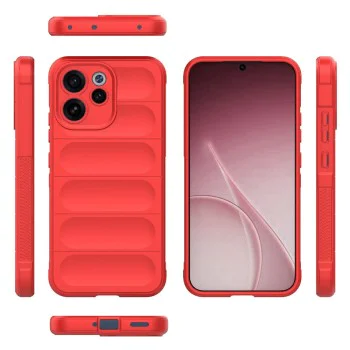 Калъф за Oppo Reno15 F / Reno15 FS 5G - Magic Shield - Techsuit - Червен