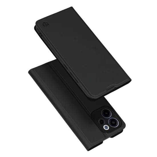 Калъф за Oppo Reno15 F / Reno15 FS 5G - Magskin Book - Techsuit - Черен