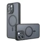 Калъф за Oppo Reno15 F / Reno15 FS 5G - PureFrost MagSafe - Techsuit - Черен (Frosted Black)