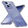 Калъф за Oppo Reno15 F / Reno15 FS 5G - Shockproof Clear Silicone - Techsuit - Черен дим