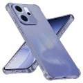 Калъф за Oppo Reno15 F / Reno15 FS 5G - Shockproof Clear Silicone - Techsuit - Черен дим