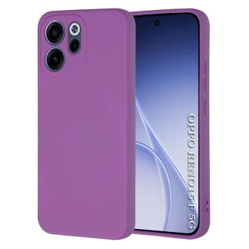 Калъф за Oppo Reno15 F / Reno15 FS 5G - SoftFlex - Techsuit - Лилав