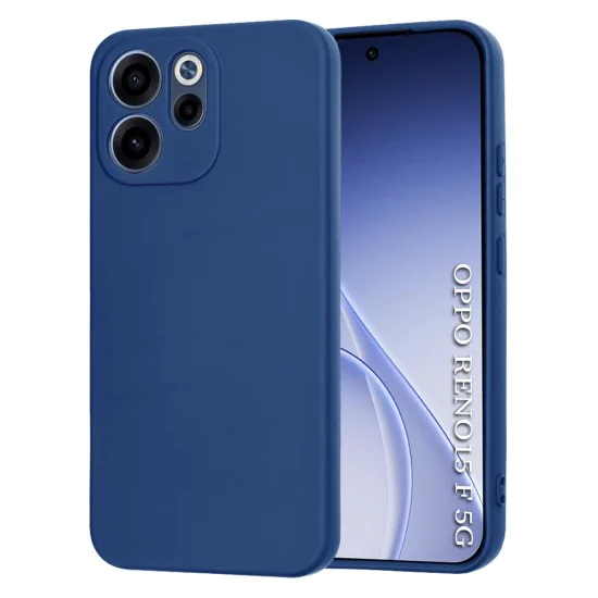 Калъф за Oppo Reno15 F / Reno15 FS 5G - SoftFlex - Techsuit - Син