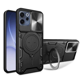 Калъф за Oppo Reno15 F / Reno15 FS 5G - Techsuit CamGuard Pro - Черен