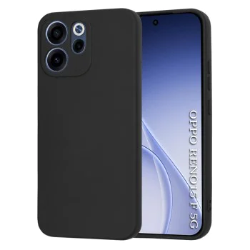Калъф за Oppo Reno15 F / Reno15 FS 5G - Techsuit SoftFlex - Черен