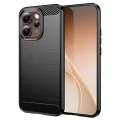 Калъф за Oppo Reno15 Pro Max - Carbon Silicone - Techsuit - Черен