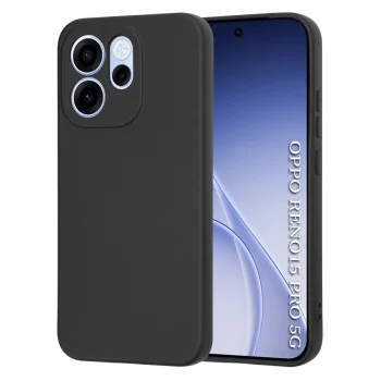 Калъф за Oppo Reno15 Pro - SoftFlex - Techsuit - Черен