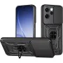 Калъф за Oppo Reno15 Pro - Techsuit CamShield Series - Черен