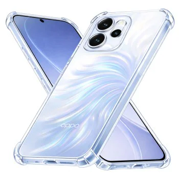 Калъф за Oppo Reno15 Pro - Techsuit Shockproof Clear Silicone - Прозрачен