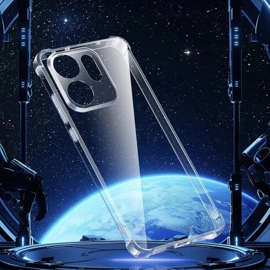 Калъф за Oppo Reno15 - Techsuit Shockproof Clear Silicone - Прозрачен