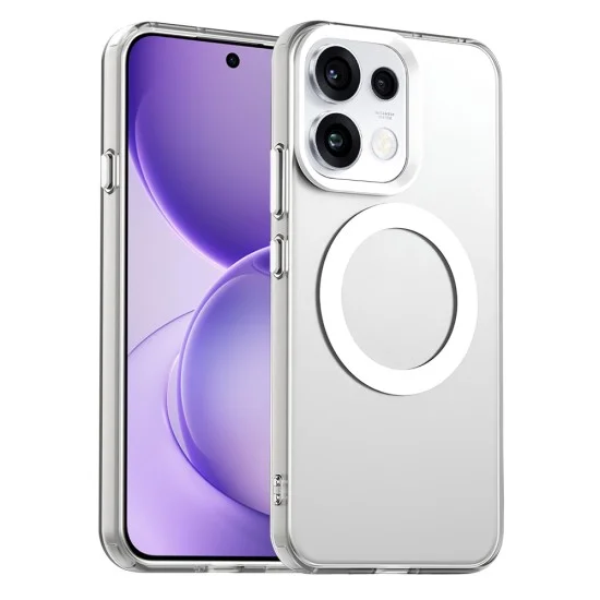 Калъф за Oppo Reno16 F / Reno16 FS - CandyCase MagSafe - Techsuit - Бял
