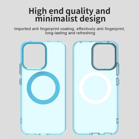 Калъф за Oppo Reno16 F / Reno16 FS - CandyCase MagSafe - Techsuit - Син