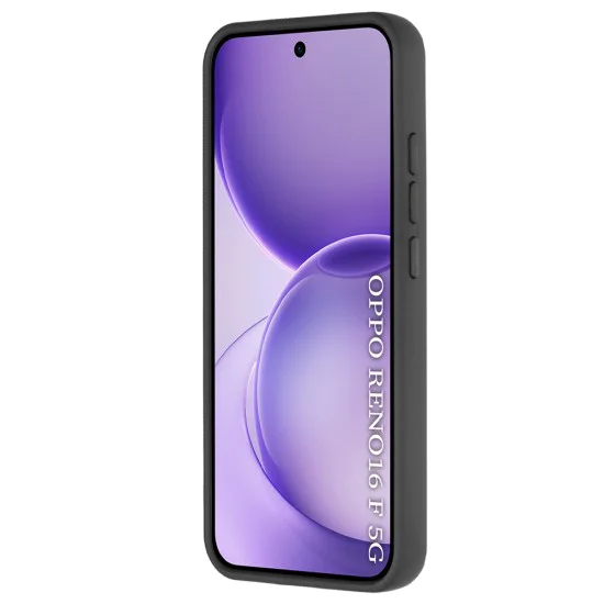 Калъф за Oppo Reno16 F / Reno16 FS - Glinth - Techsuit - Черен