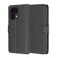 Калъф за Oppo Reno16 F / Reno16 FS - Leather Folio - Techsuit - Черен