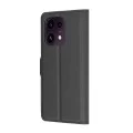 Калъф за Oppo Reno16 F / Reno16 FS - Leather Folio - Techsuit - Черен