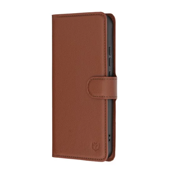 Калъф за Oppo Reno16 F / Reno16 FS - Leather Folio - Techsuit - Кафяв
