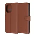 Калъф за Oppo Reno16 F / Reno16 FS - Leather Folio - Techsuit - Кафяв