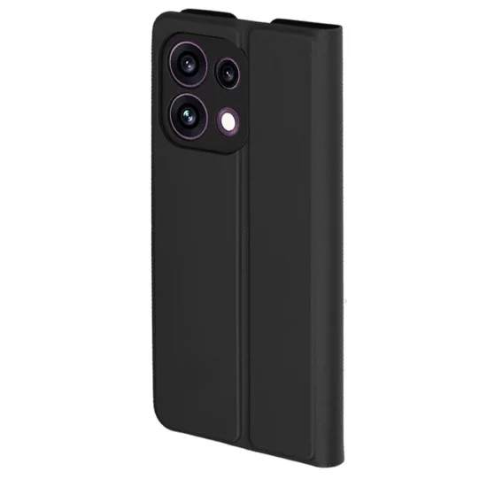 Калъф за Oppo Reno16 F / Reno16 FS - Magskin Book - Techsuit - Черен