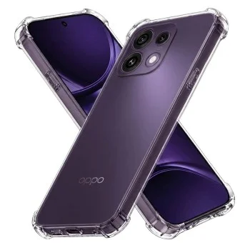 Калъф за Oppo Reno16 F / Reno16 FS - Shockproof Clear Silicone - Techsuit - Прозрачен