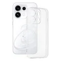 Калъф за Oppo Reno16 Pro - Clear Silicone - Techsuit - Прозрачен