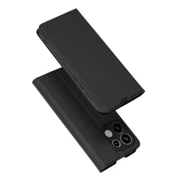 Калъф за Oppo Reno16 Pro - Magskin Book - Techsuit - Черен
