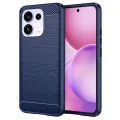 Калъф за Oppo Reno16 / Reno16 Pro - Carbon Silicone - Techsuit - Син
