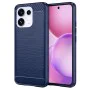 Калъф за Oppo Reno16 / Reno16 Pro - Carbon Silicone - Techsuit - Син