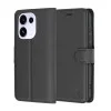 Калъф за Oppo Reno16 / Reno16 Pro - Leather Folio - Techsuit - Черен