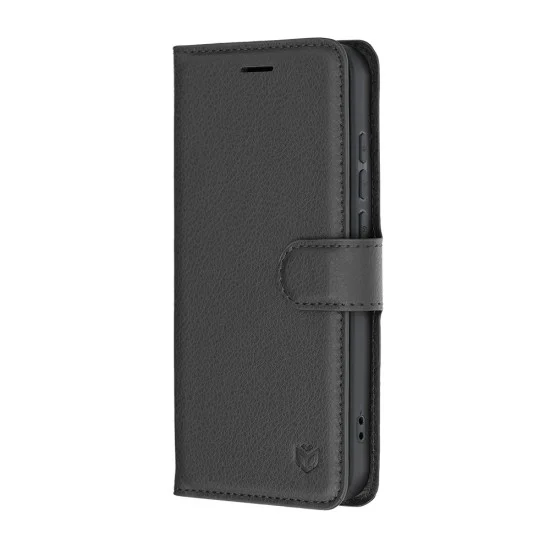 Калъф за Oppo Reno16 / Reno16 Pro - Leather Folio - Techsuit - Черен