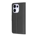 Калъф за Oppo Reno16 / Reno16 Pro - Leather Folio - Techsuit - Черен